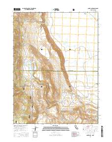 Snake Lake 2015 topographic map thumbnail