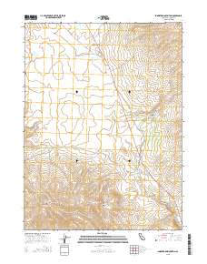 Snowstorm Mountain 2015 topographic map thumbnail