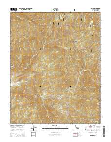 Solo Peak 2015 topographic map thumbnail