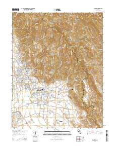 Sonoma 2015 topographic map thumbnail