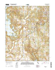 Sonora 2015 topographic map thumbnail