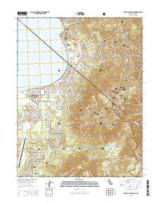 South Lake Tahoe 2015 topographic map thumbnail