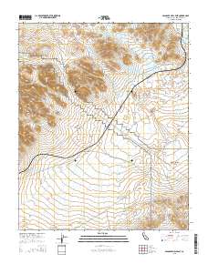 Spangler Hills East 2015 topographic map thumbnail