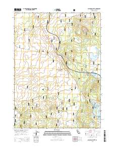 Spaulding Butte 2015 topographic map thumbnail