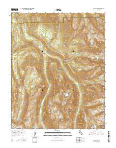Sphinx Lakes 2015 topographic map thumbnail