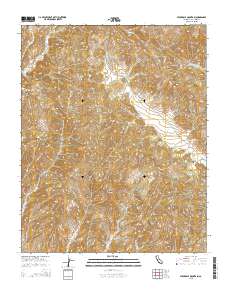 Stockdale Mountain 2015 topographic map thumbnail