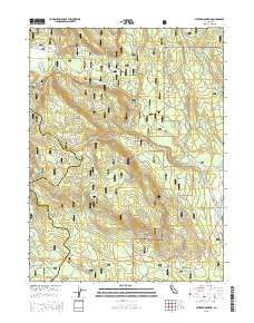 Stover Mountain 2015 topographic map thumbnail