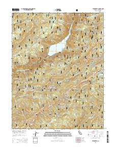 Strawberry 2015 topographic map thumbnail