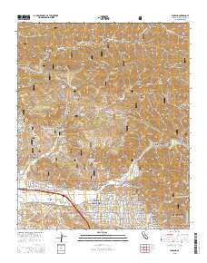 Sunland 2015 topographic map thumbnail