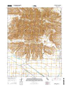 Sutter Buttes 2015 topographic map thumbnail