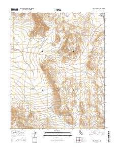 Talc City Hills 2015 topographic map thumbnail
