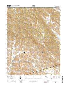 Tassajara 2015 topographic map thumbnail