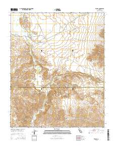 Tecopa 2015 topographic map thumbnail
