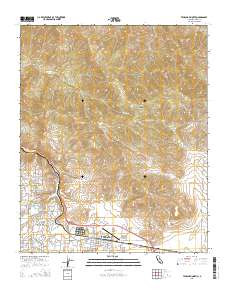 Tehachapi North 2015 topographic map thumbnail