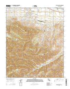 Tehachapi South 2015 topographic map thumbnail