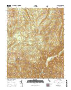 Tehipite Dome 2015 topographic map thumbnail