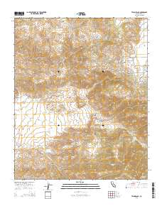 Tejon Ranch 2015 topographic map thumbnail