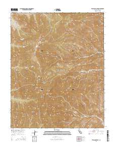 Telescope Peak 2015 topographic map thumbnail