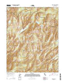 Tenaya Lake 2015 topographic map thumbnail