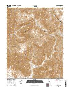 Thimble Peak 2015 topographic map thumbnail