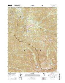 Thompson Peak 2015 topographic map thumbnail