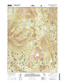 Thousand Lakes Valley 2015 topographic map thumbnail