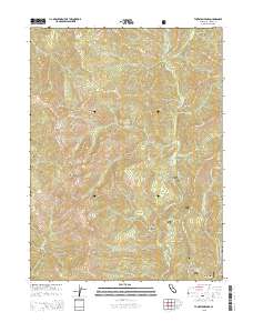 Thurston Peaks 2015 topographic map thumbnail