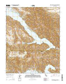 Tierra Redonda Mountain 2015 topographic map thumbnail