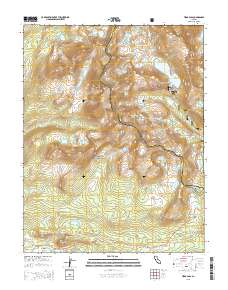 Tioga Pass 2015 topographic map thumbnail