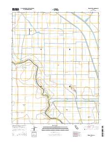 Tisdale Weir 2015 topographic map thumbnail