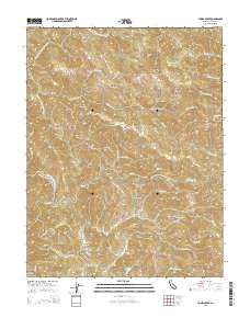 Tombs Creek 2015 topographic map thumbnail