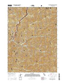 Tombstone Mountain 2015 topographic map thumbnail