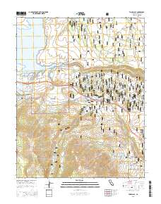 Toms Place 2015 topographic map thumbnail