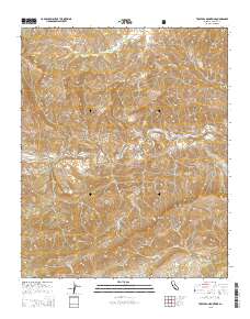 Topatopa Mountains 2015 topographic map thumbnail