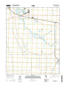 Tranquillity 2015 topographic map thumbnail