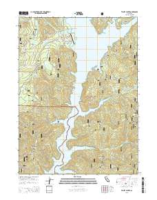Trinity Center 2015 topographic map thumbnail