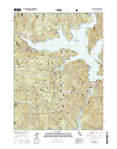Trinity Dam 2015 topographic map thumbnail