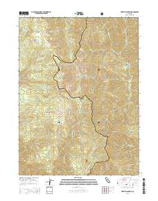 Trinity Mountain 2015 topographic map thumbnail