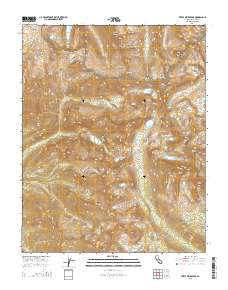 Triple Divide Peak 2015 topographic map thumbnail