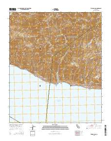 Triunfo Pass 2015 topographic map thumbnail