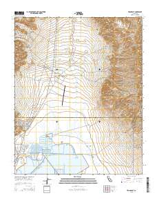Trona East 2015 topographic map thumbnail