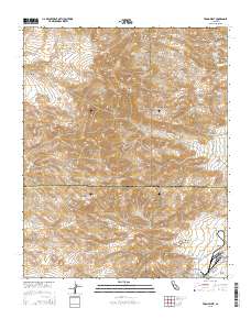 Trona West 2015 topographic map thumbnail