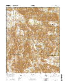Tucker Mountain 2015 topographic map thumbnail