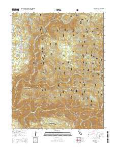 Tuolumne 2015 topographic map thumbnail