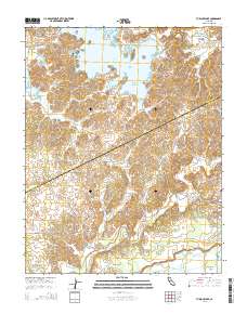 Turlock Lake 2015 topographic map thumbnail