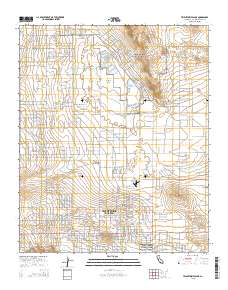 Twentynine Palms 2015 topographic map thumbnail