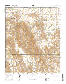 Twentynine Palms Mountain 2015 topographic map thumbnail