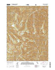 Ukonom Lake 2015 topographic map thumbnail