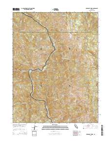 Updegraff Ridge 2015 topographic map thumbnail