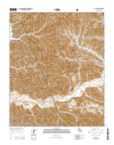 Val Verde 2015 topographic map thumbnail